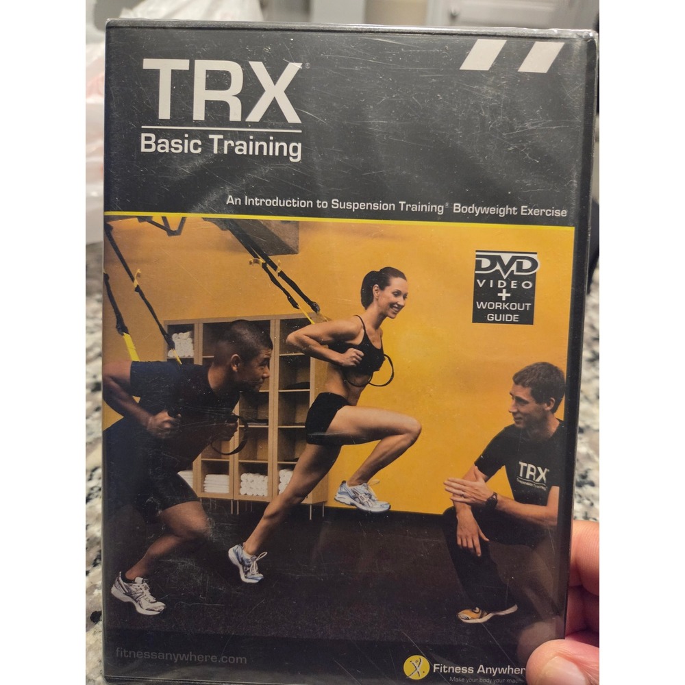 TRX Basic Training DVD W/O Guide Unisex  Black Introduction Suspension Training